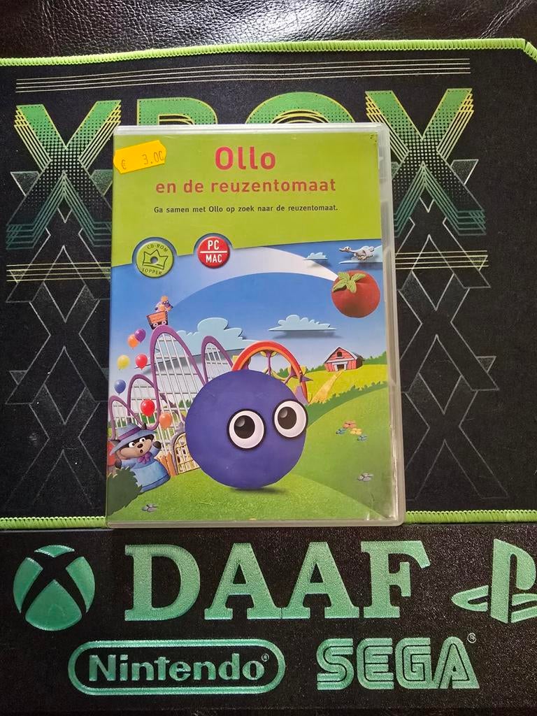 Ollo en de reuzentomaat (educatief spel) - PC Game, 1 speler, Racen en Vliegen, Ophalen of Verzenden, Zo goed als nieuw