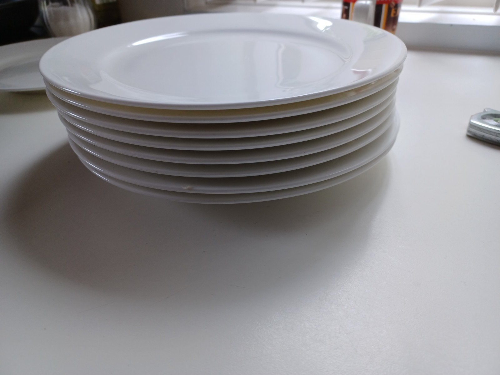 Set van 8 Nobel Fine Bone China Borden, Overige merken, Klassiek, Ophalen of Verzenden, Zo goed als nieuw