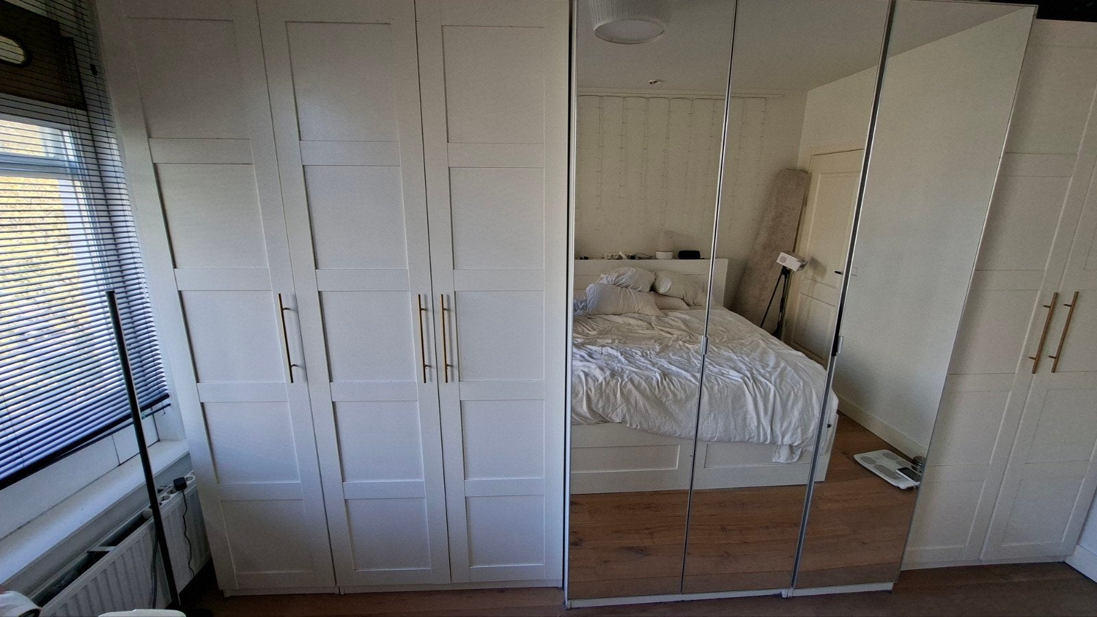 IKEA Pax Kledingkasten - 2x 50cm, 2x 100cm breed, 236cm hoog, Huis en Inrichting, Ophalen, 200 cm of meer, Wit, 50 tot 100 cm