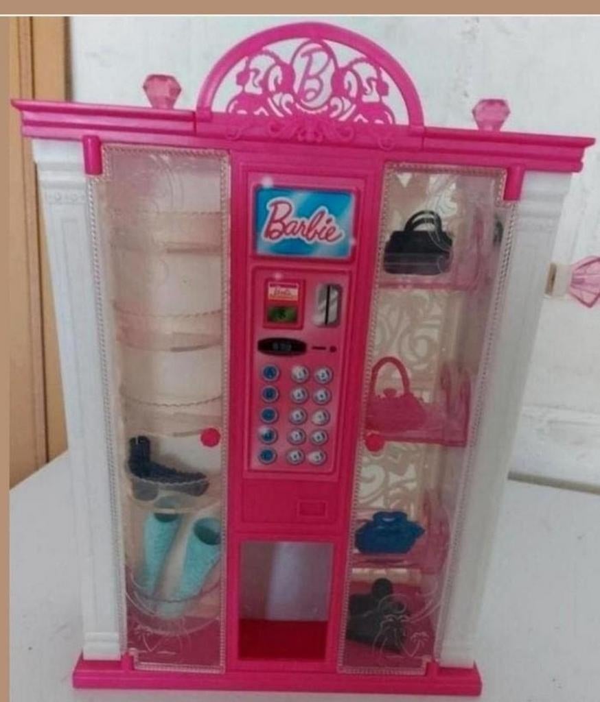 Barbie Schoenen en tassen kast, Ophalen, Toebehoren