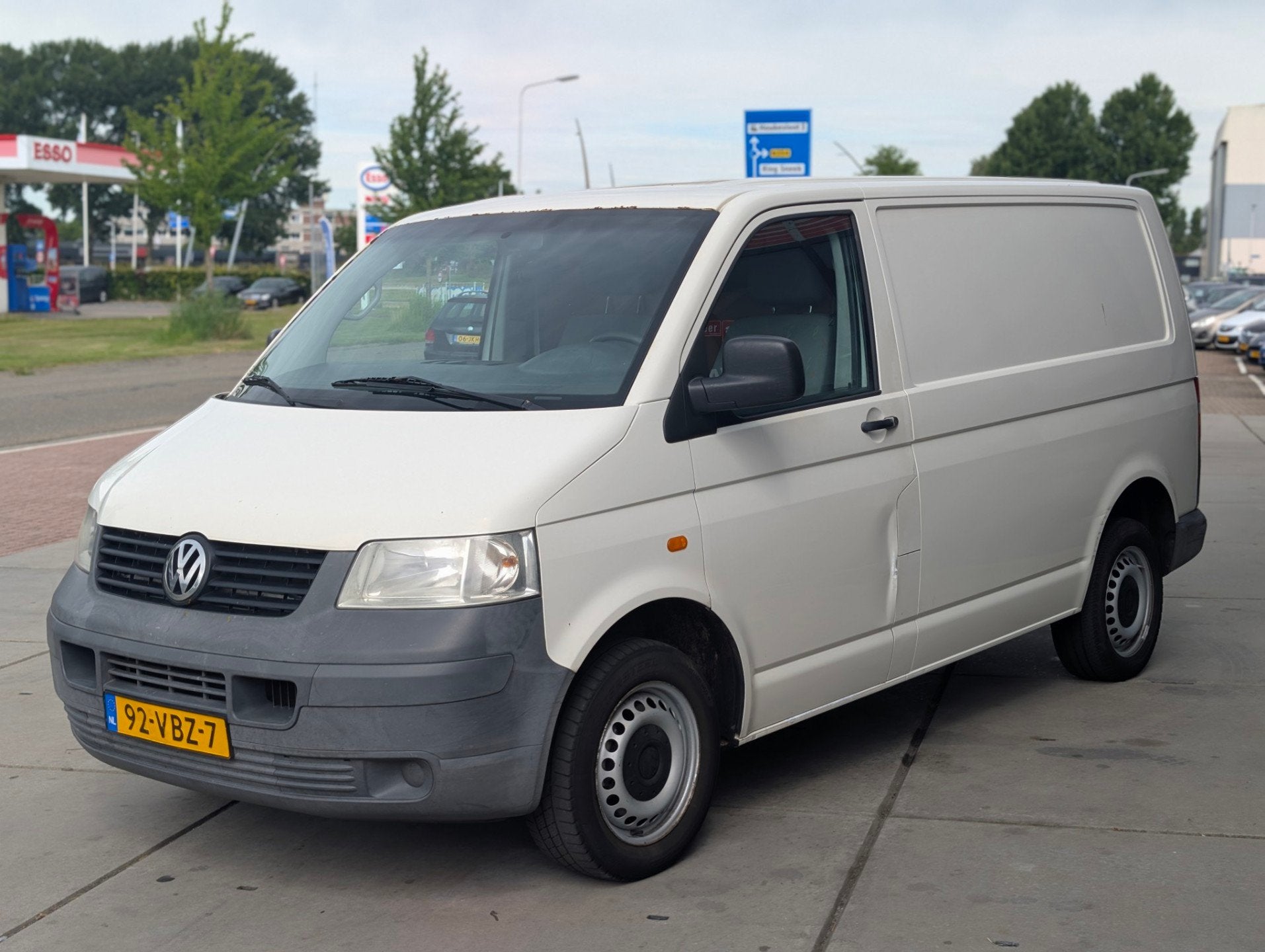 Volkswagen Transporter 1.9 TDI 300 T800 Trendline DC - LEES, Voorwielaandrijving, 4 cilinders, Volkswagen, Origineel Nederlands