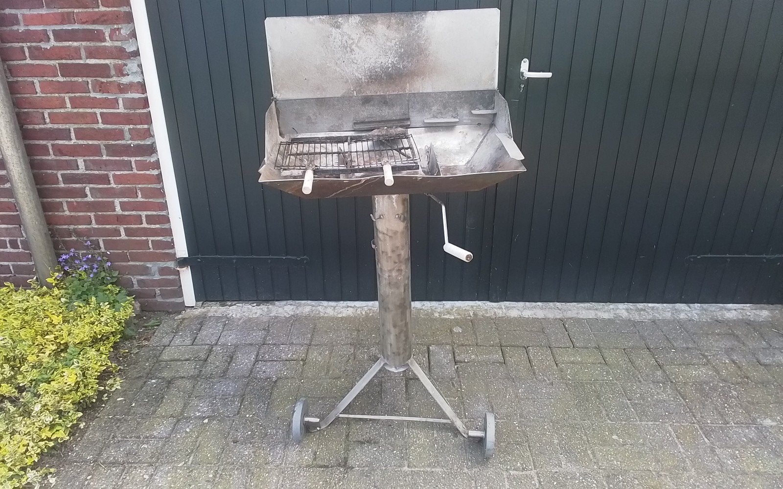 Barbecue rvs, Ophalen