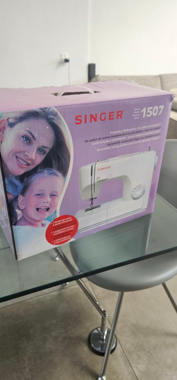 Singer 1507 naaimachine.zo goed als nieuw, Ophalen