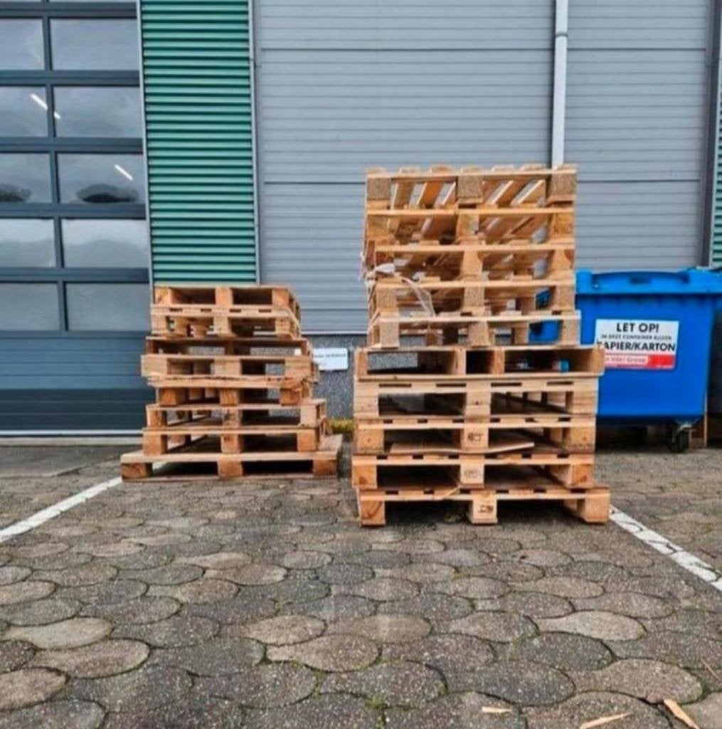 Gratis pallets, Doe-het-zelf en Verbouw, Hout en Planken, Ophalen, Gebruikt, 50 mm of meer, Pallet