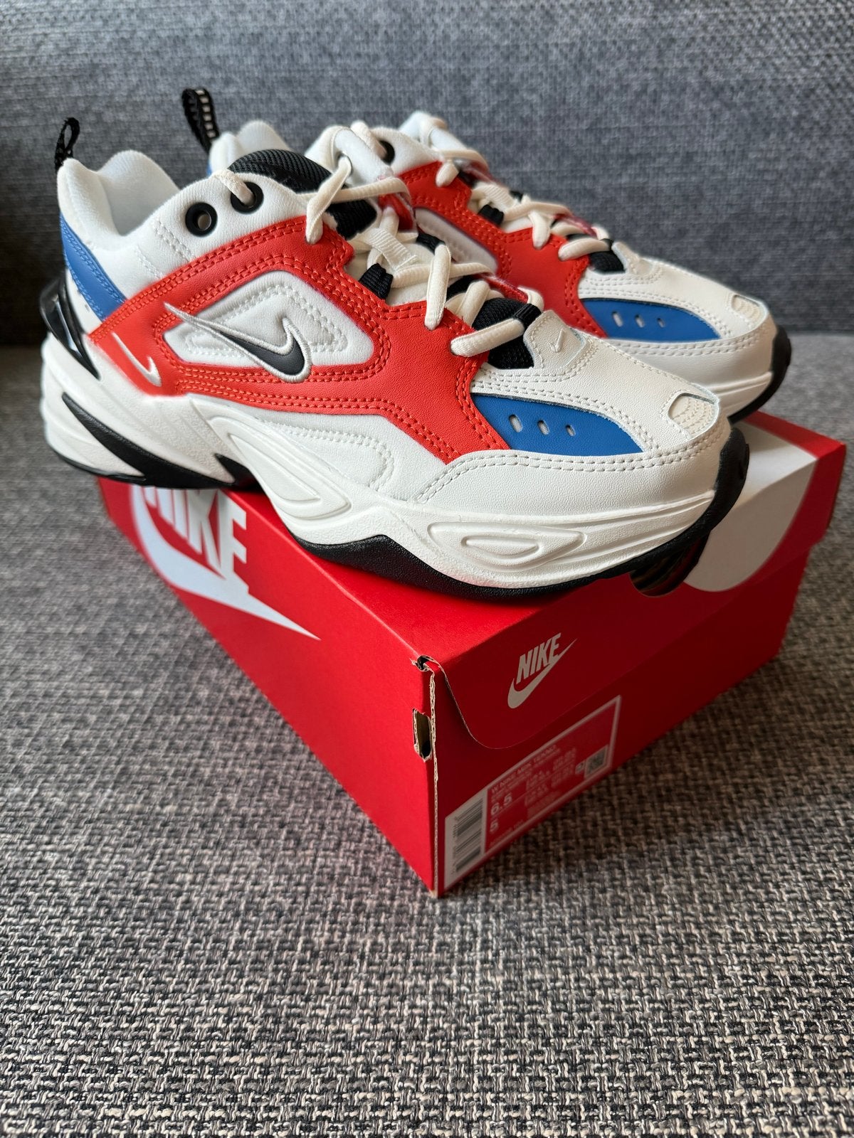 Nike M2K Tekno sneakers - Nieuw in doos - Maat 37.5, Wit, Nieuw, Ophalen of Verzenden, Sneakers of Gympen