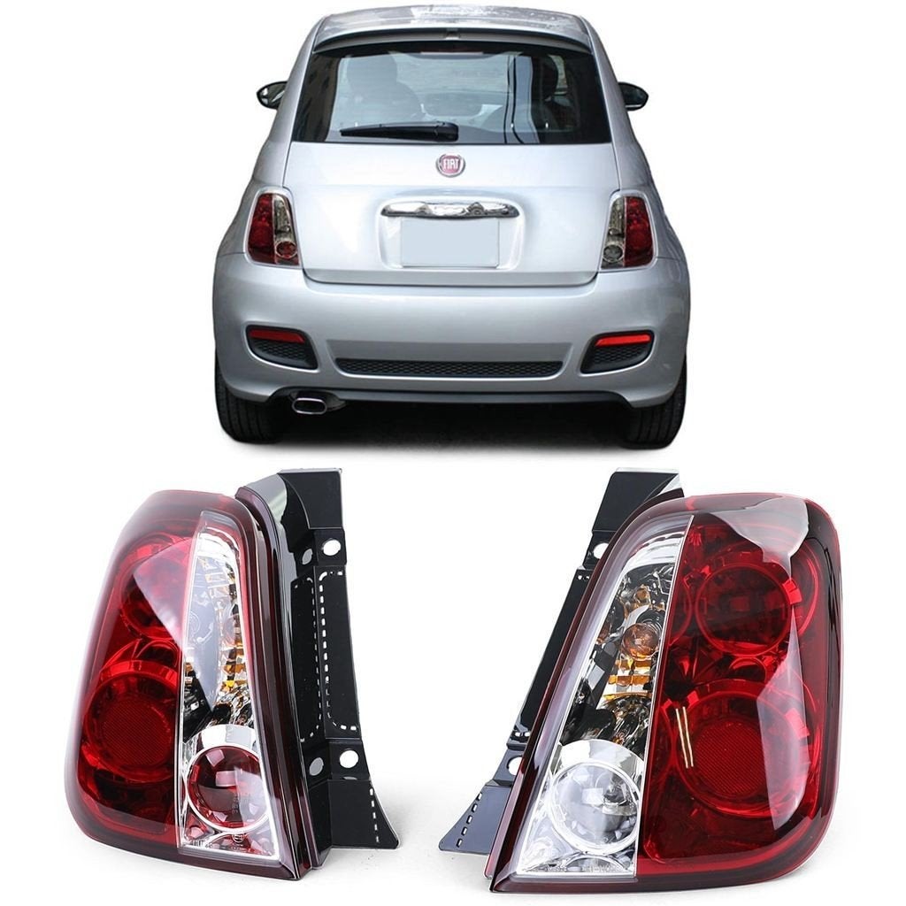 Achterlichten Fiat 500 & Fiat 500 Cabrio, Verzenden, Ivetra-Tuning NL, Info@ivetra-tuning.nl | www.ivetra-tuning.nl, Huissen