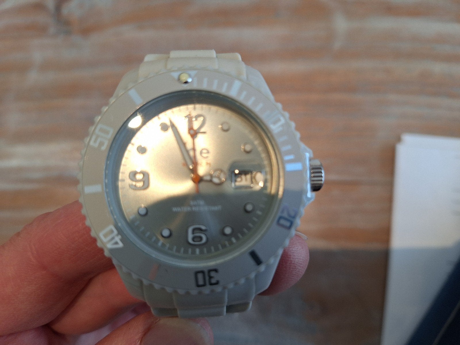 ice watch horloge, Kunststof, Kunststof, Zo goed als nieuw, Ophalen