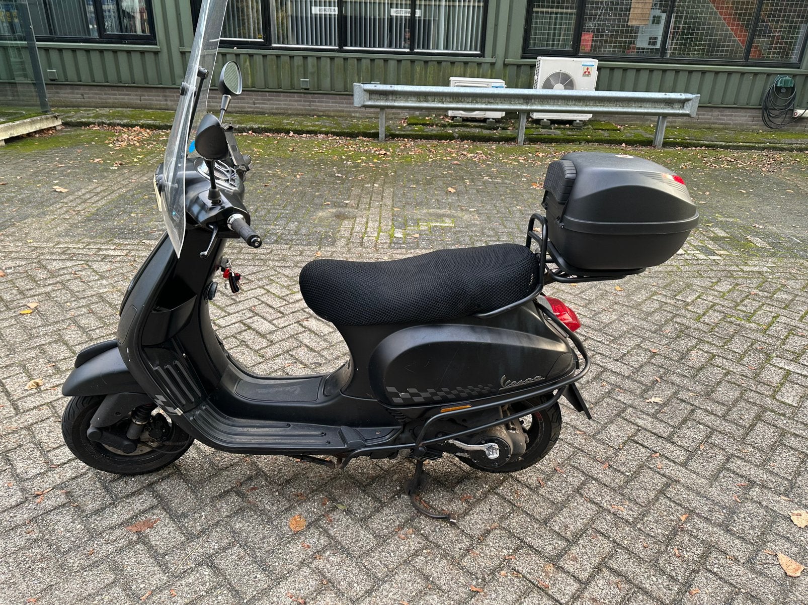 Vespa S 45km/u - Mat Zwart, Gebruikt, Maximaal 45 km/u, Vespa S, Ophalen of Verzenden