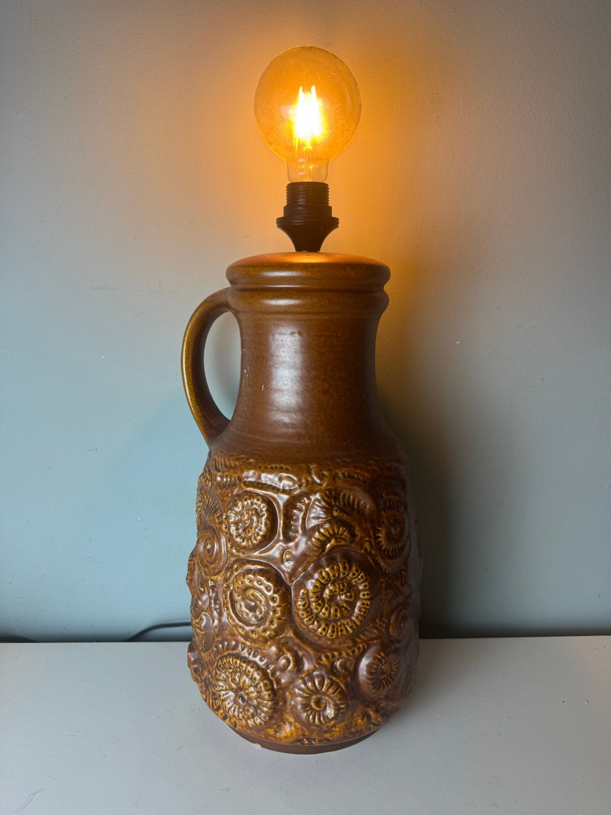 Prachtige vintage West Germany vloerlamp, Ophalen of Verzenden