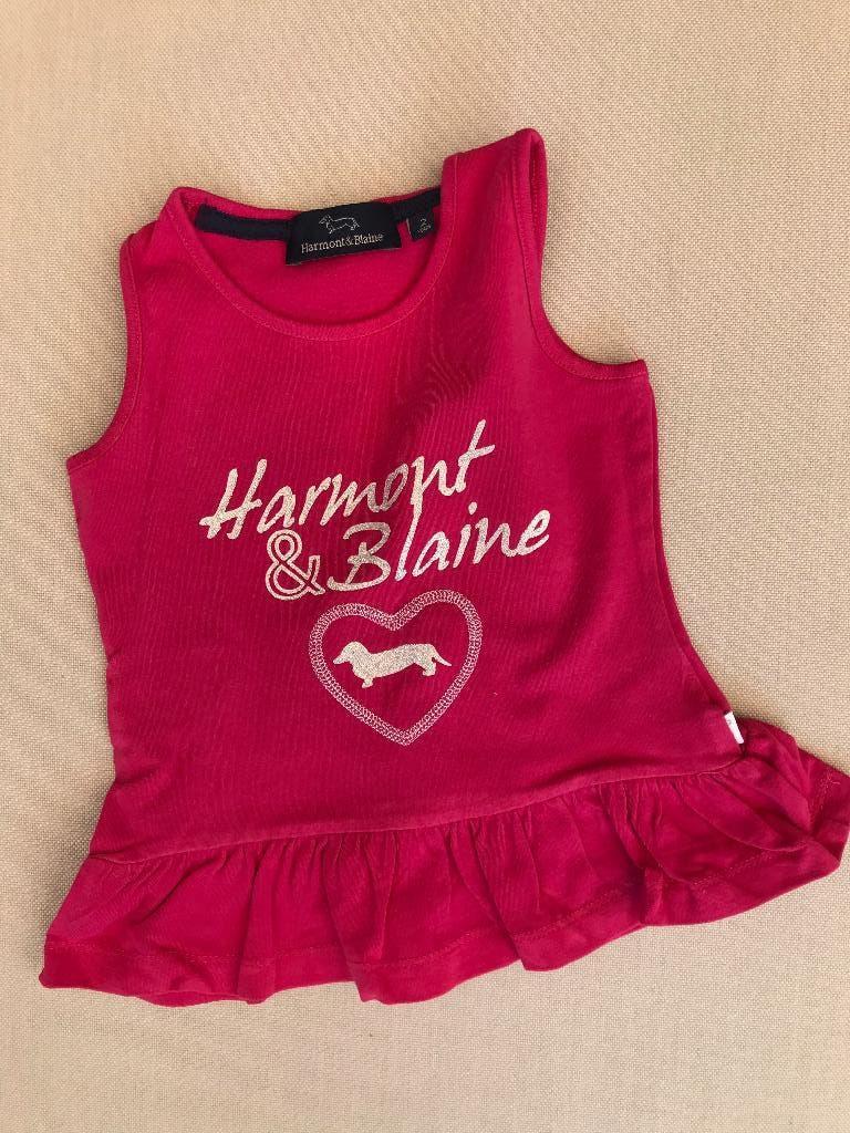 Harmont en Blaine Roze top maat 2 jaar 92, Harmont en Blaine, Meisje, Ophalen of Verzenden, Zo goed als nieuw