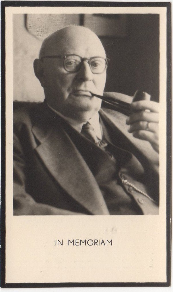 Petrus W.C. Elbers 1880 Kaatsheuvel + 1958 Tilburg, 77 jaar, Verzenden