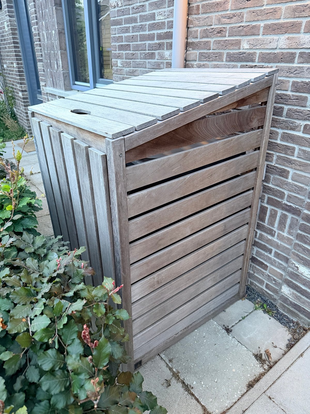 Degelijke Teakhouten Container Ombouw - Zeer Goede Kwaliteit, Ophalen, Gebruikt, ., .