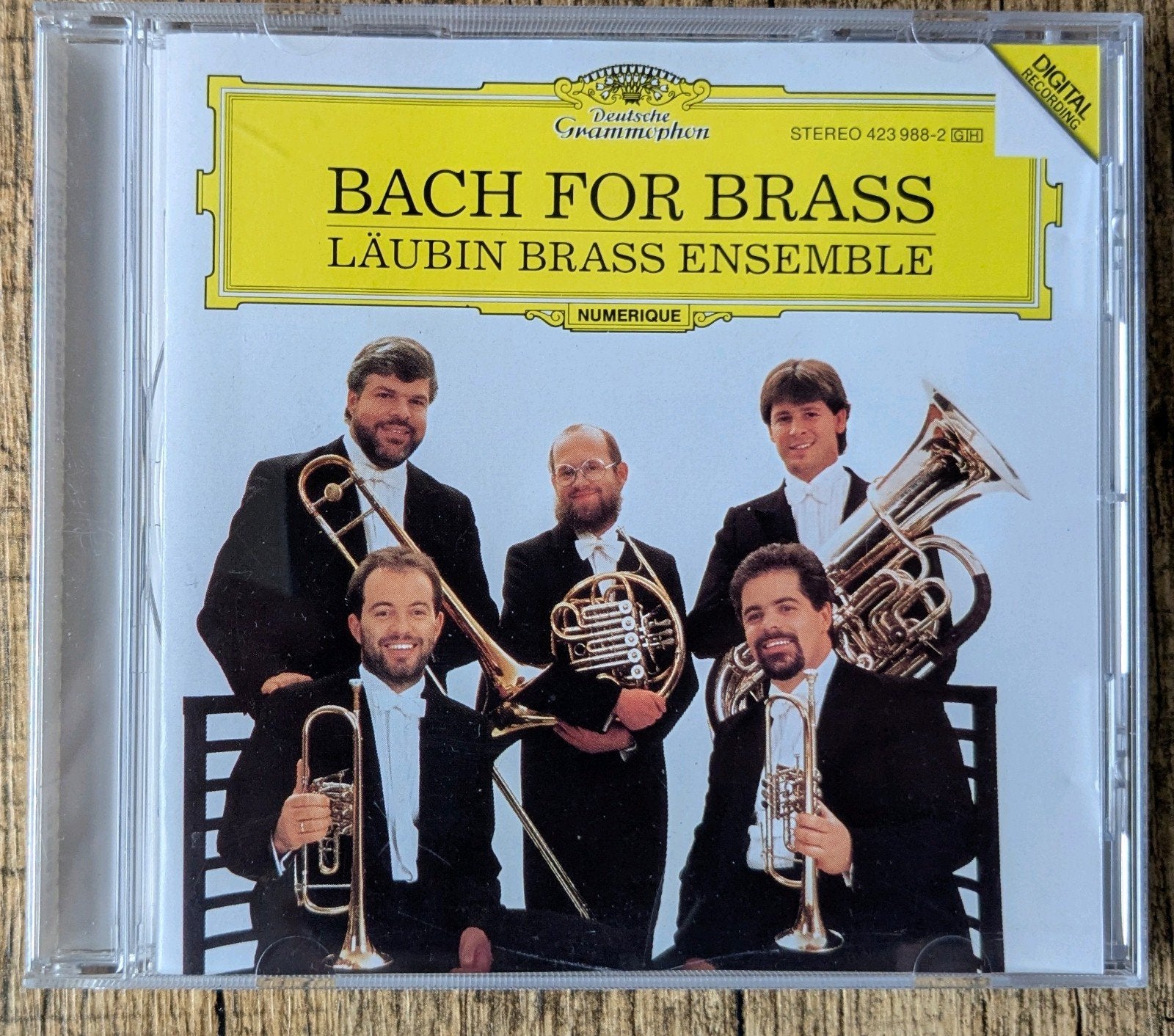 Bach for Brass - Laubin Brass Ensemble CD, Ophalen of Verzenden, Barok, Gebruikt, Orkest of Ballet