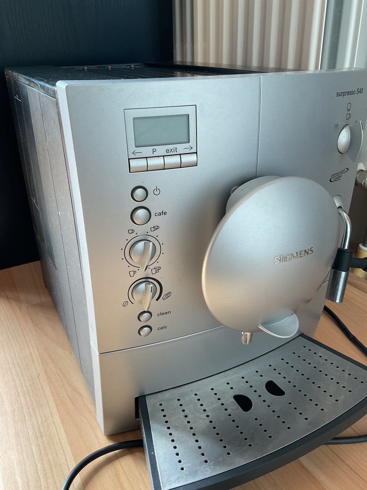 Siemens Surpresso espresso en koffiezetapparaat met bonen, Ophalen, Gebruikt, Koffiemachine
