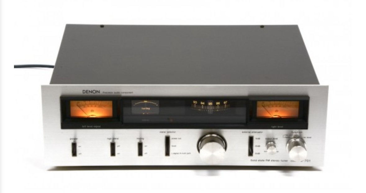 Denon TU-701 FM Tuner | Vintage, Ophalen of Verzenden, Zo goed als nieuw, Analoog
