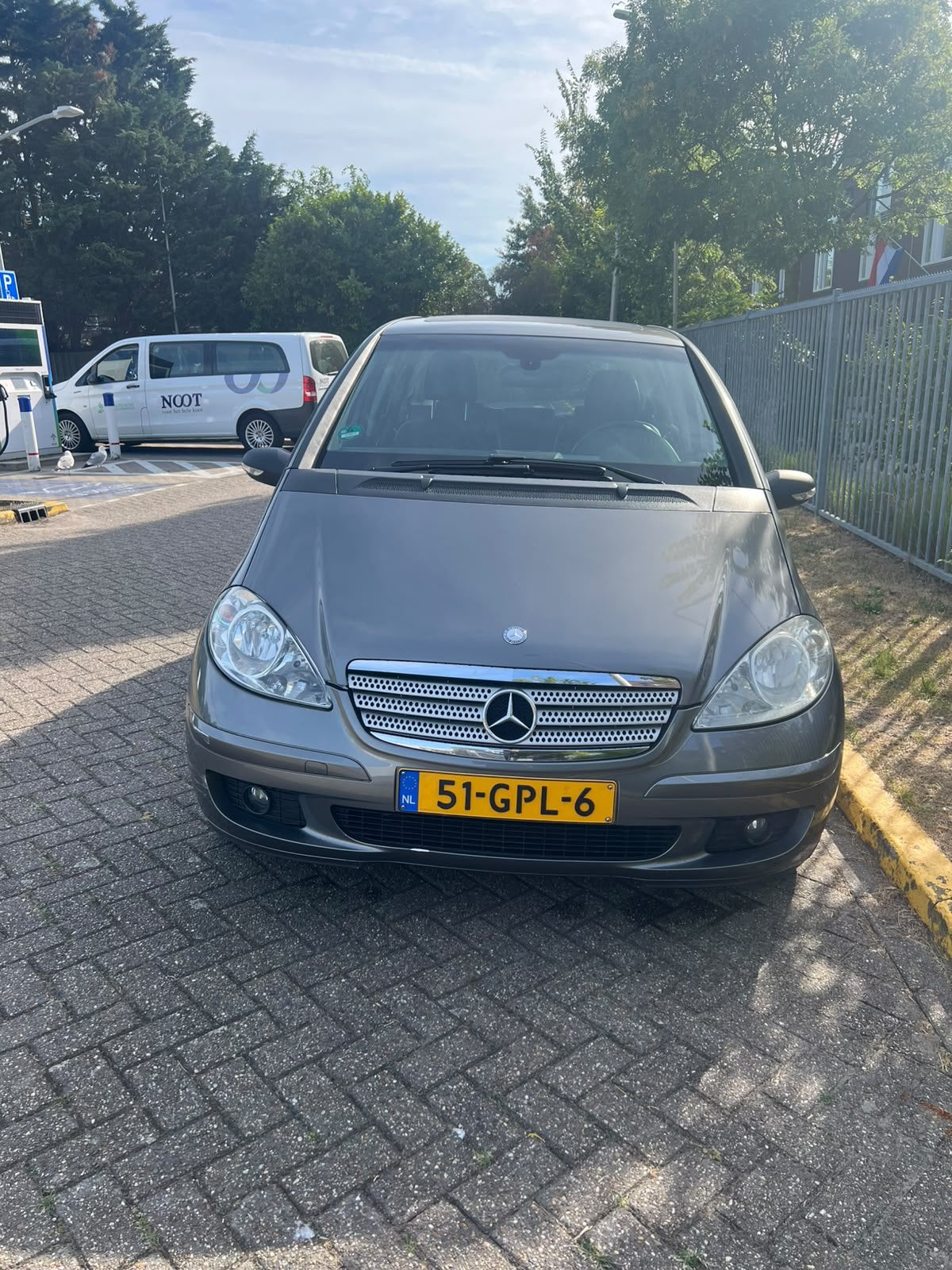 Mercedes-Benz A-Klasse 1.5 A160 5DRS 2008 Grijs, Auto's, Voorwielaandrijving, 15 km/l, 1498 cc, 49 €/maand