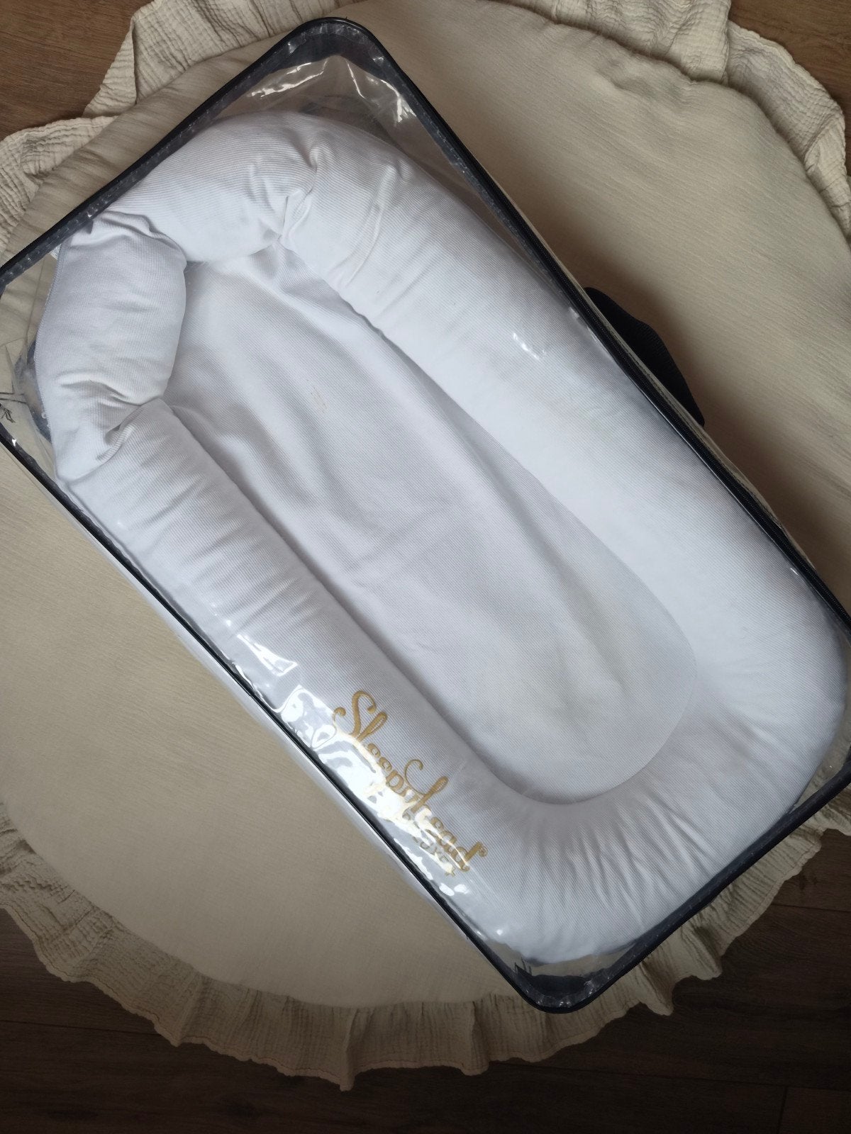 sleepyhead deluxe DockAtot babynestje wit met hoes, Ophalen, Zo goed als nieuw, Overige typen