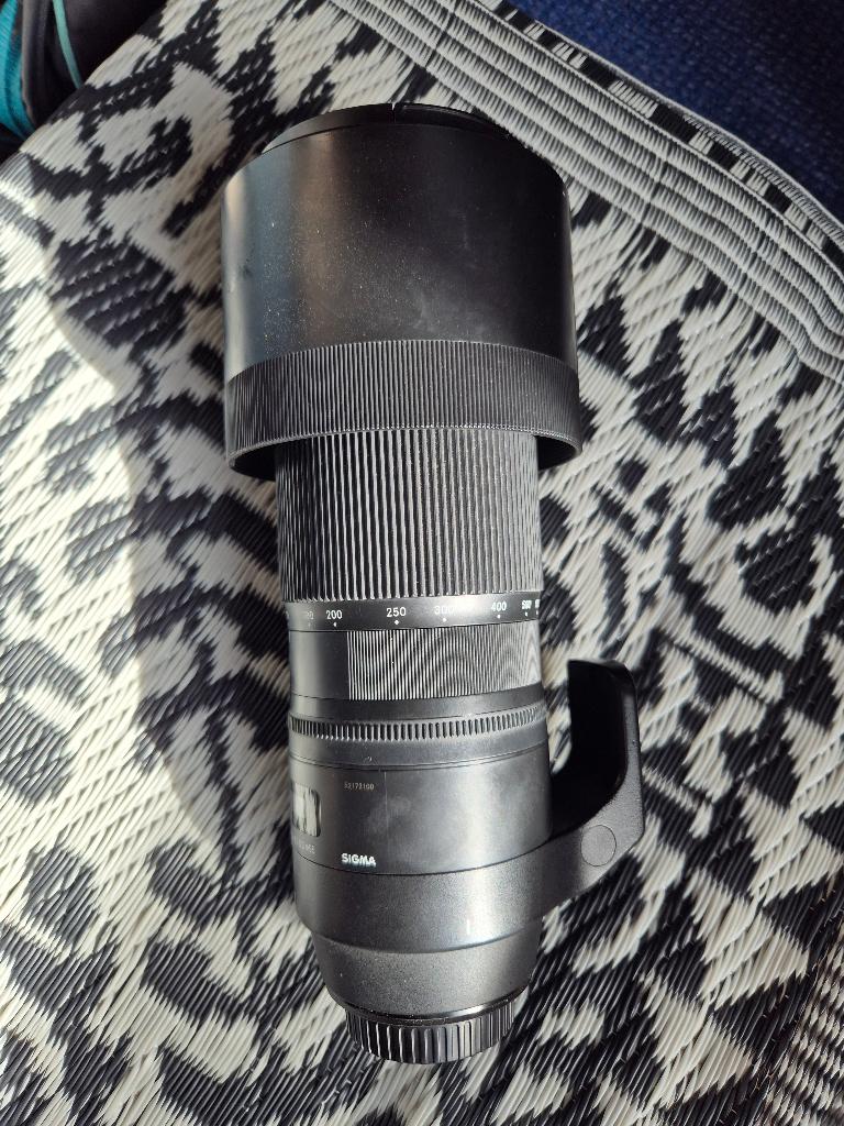 Sigma telelens 150-600 mm Canon EF mount, Audio, Tv en Foto, Fotografie | Lenzen en Objectieven, Ophalen of Verzenden, Gebruikt