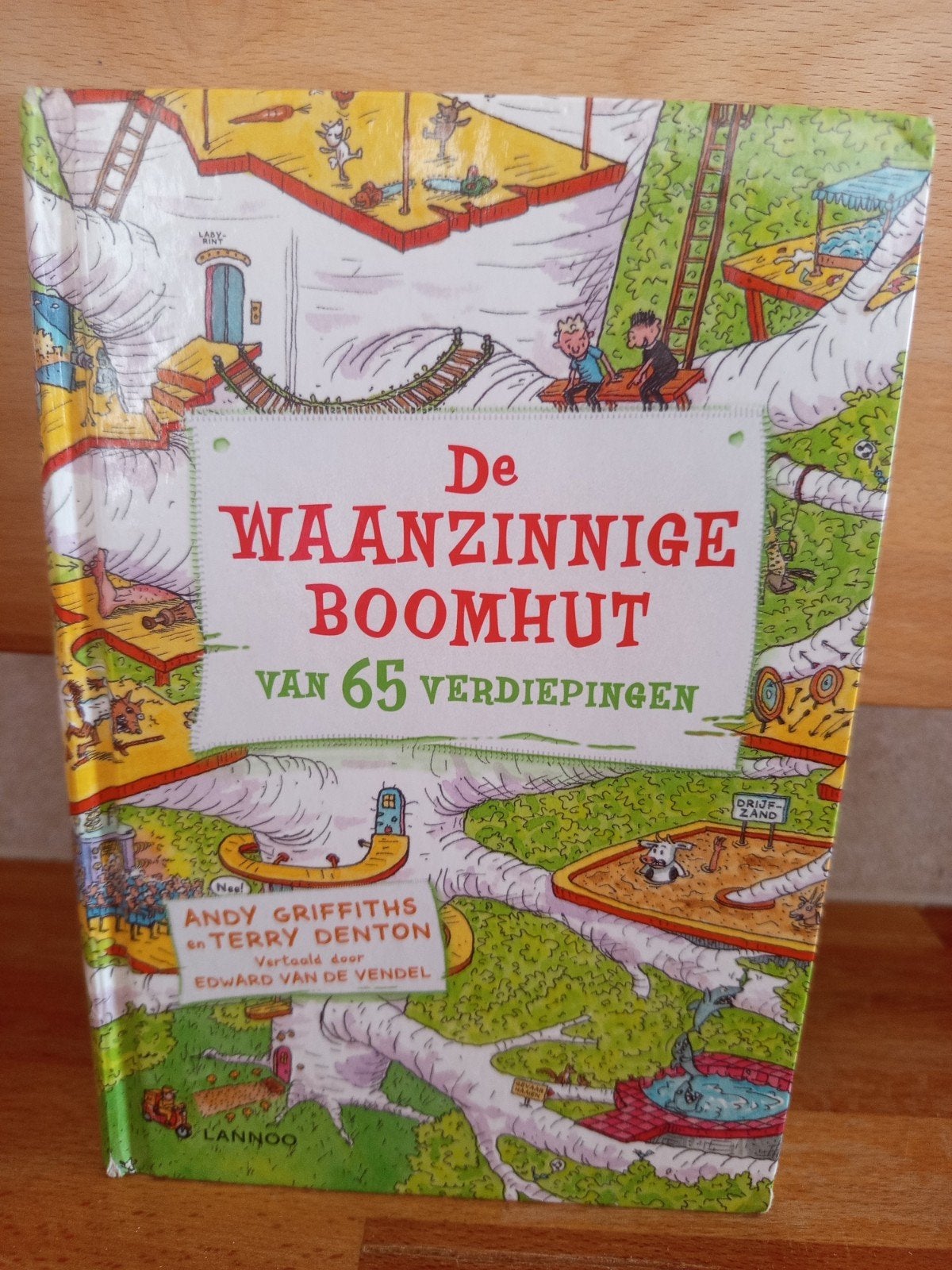 De Waanzinnige Boomhut van 65 Verdiepingen, Boeken, Ophalen of Verzenden, Gelezen, Andy Griffiths en Terry Denton, Fictie algemeen