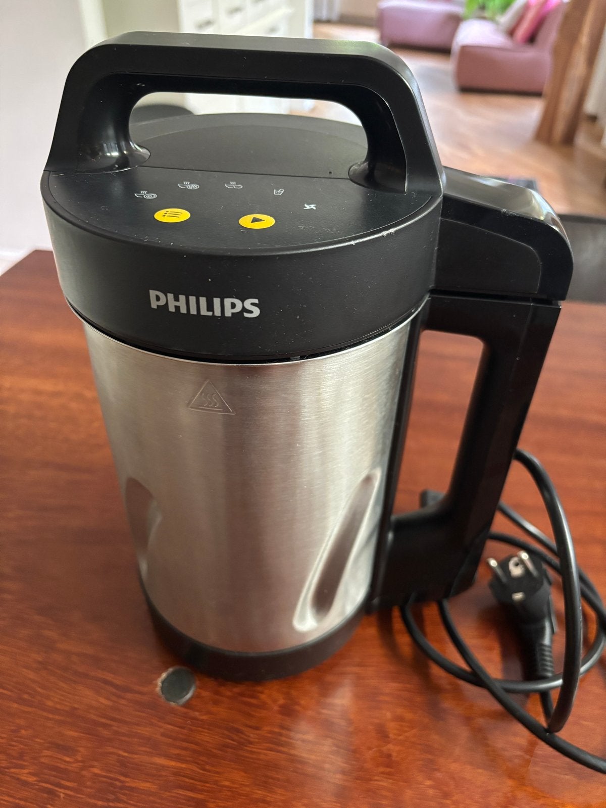 Philips Soepmaker - Slechts 1x gebruikt MOET WEG!, Witgoed en Apparatuur, Ophalen of Verzenden, Zo goed als nieuw, Soepmaker