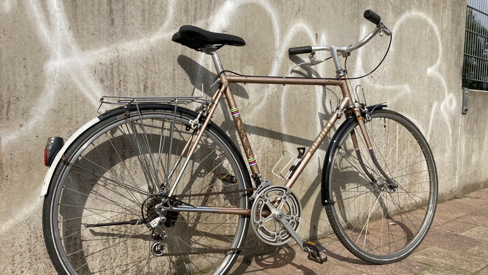 Nishiki vintage fiets, Fietsen en Brommers, Fietsen | Oldtimers, 55 tot 59 cm, Ophalen