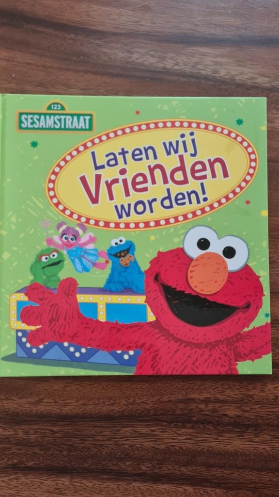 Nieuw Elmo boek: Laten wij Vrienden worden! Sesamstraat, Boeken, Kinderboeken | Baby's en Peuters, Nieuw, 2 tot 3 jaar, Ophalen of Verzenden