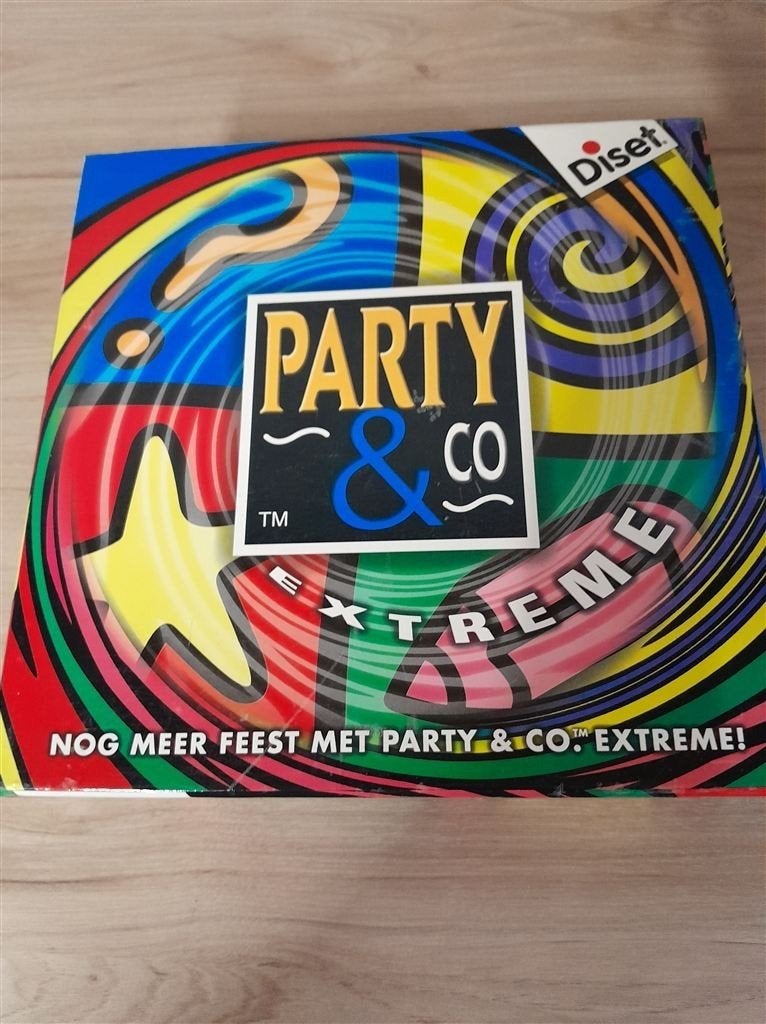 Party en co Extreme - s1935, Hobby en Vrije tijd, Gezelschapsspellen | Bordspellen, Verzenden, Zo goed als nieuw