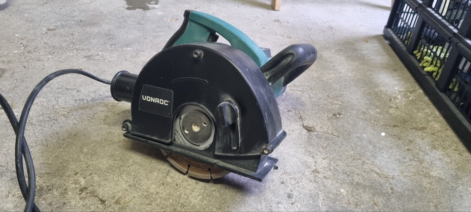 Vonroc WC501AC Muurfrees - Krachtige 1700W Wall Chaser, Gebruikt, Overige typen, Ophalen of Verzenden, Vonroc