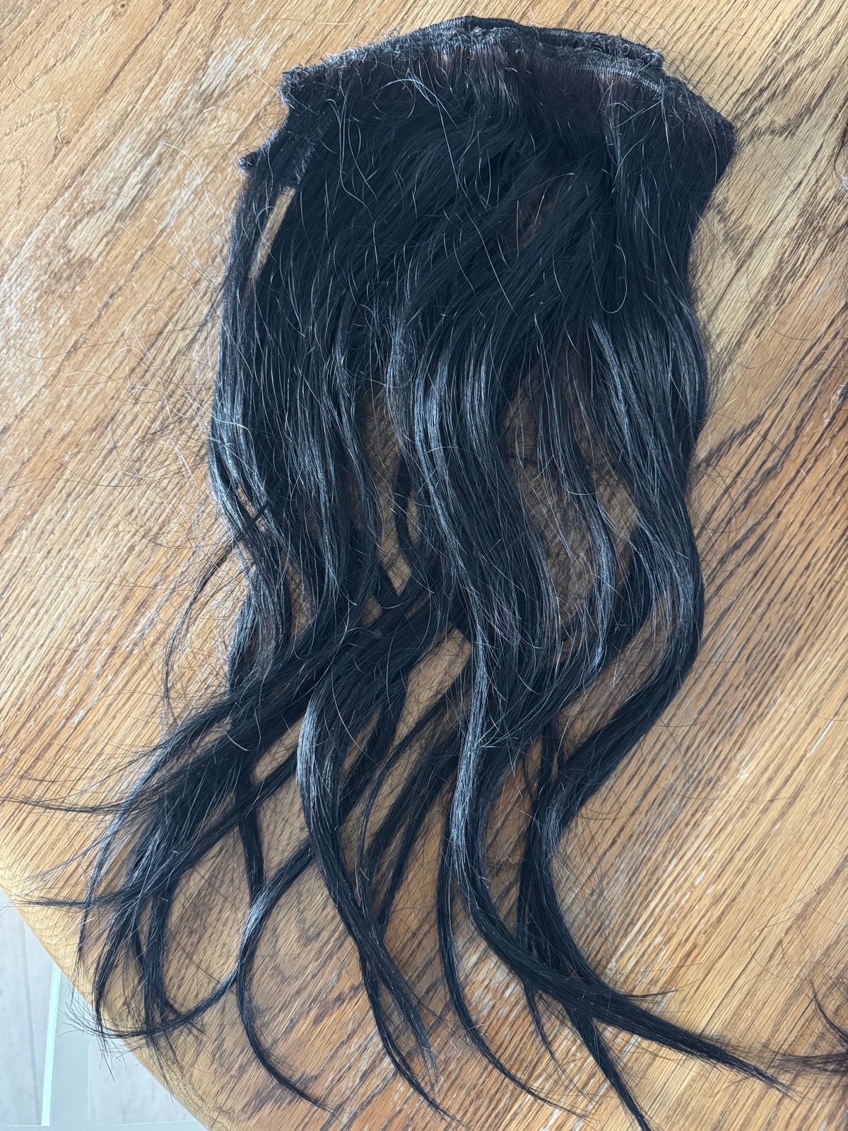 Haar extensions 50gram 50cm, Ophalen of Verzenden, Gebruikt, Pruik of Haarverlenging