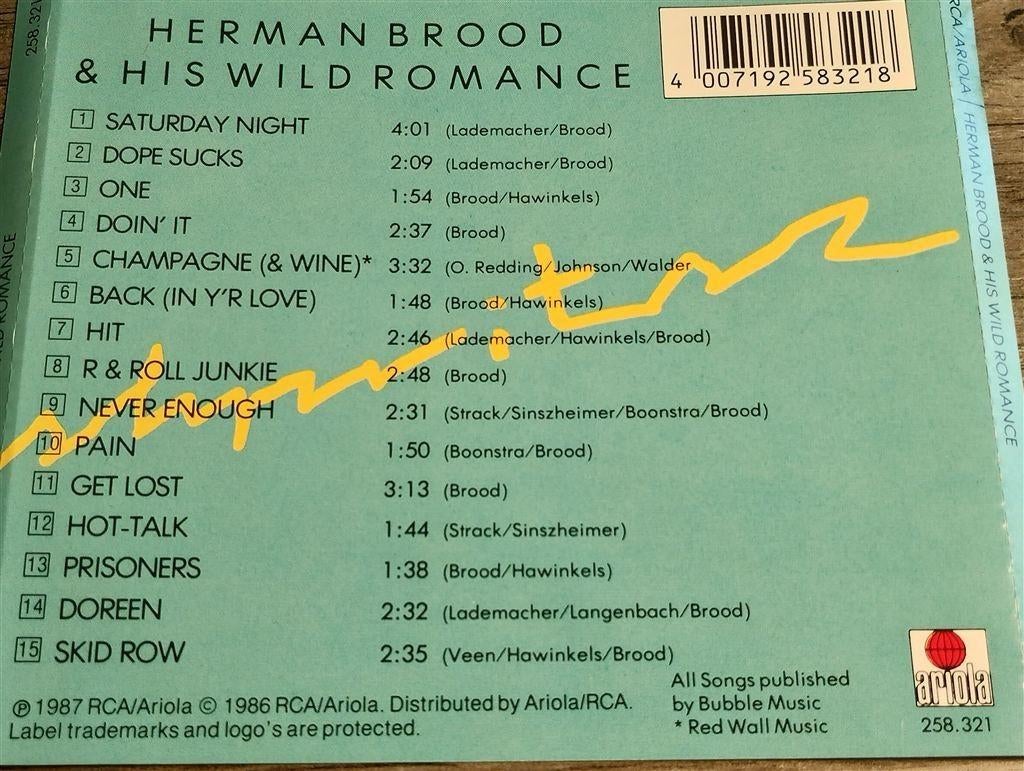 Herman Brood & His Wild Romance - Sphritz, Ophalen of Verzenden, Zo goed als nieuw, Poprock
