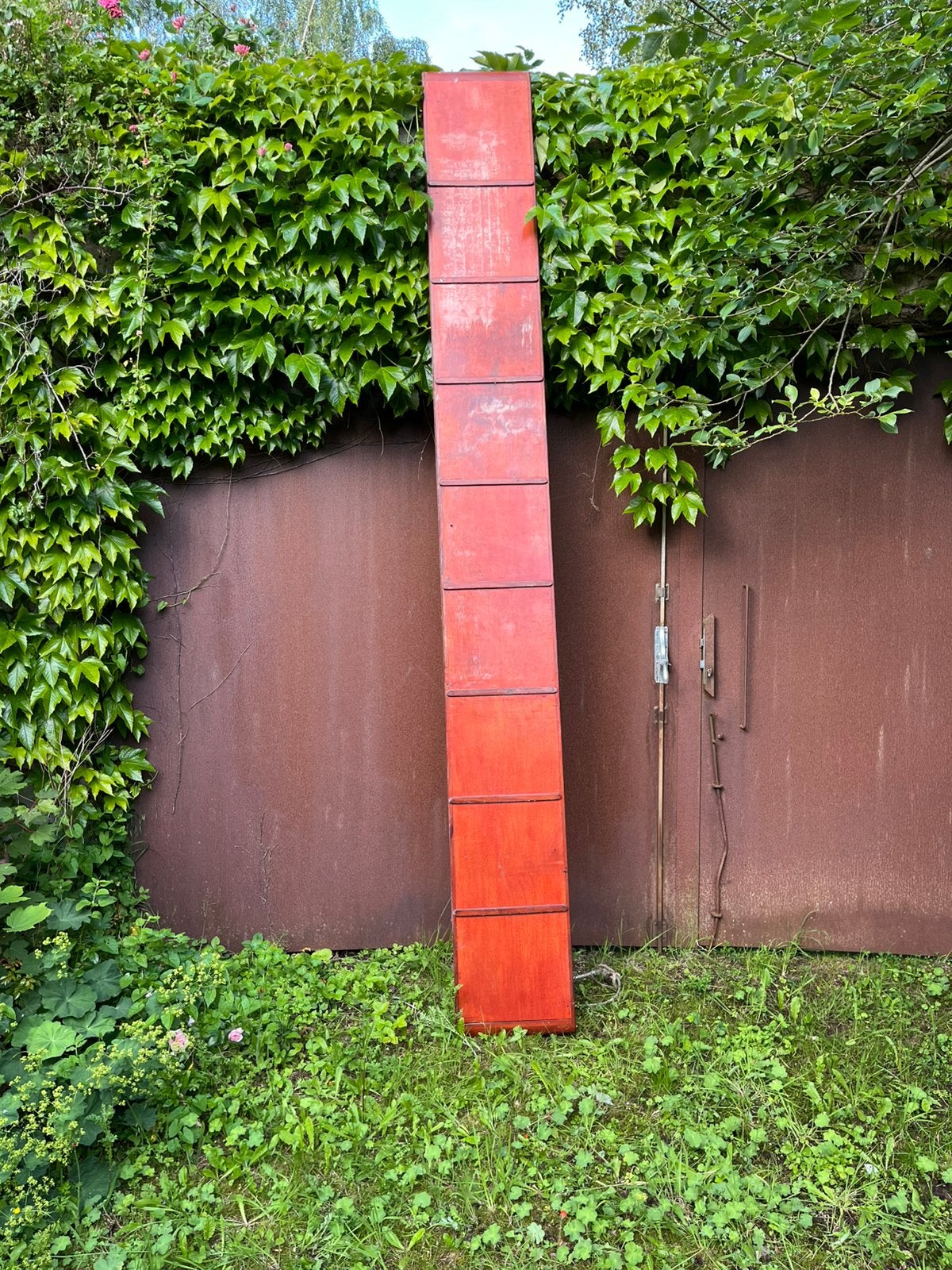 Originele loopplank (365 cm) van historische platbodem, Ophalen, Gebruikt, Ankeren en Afmeren, Zeilboot of Motorboot