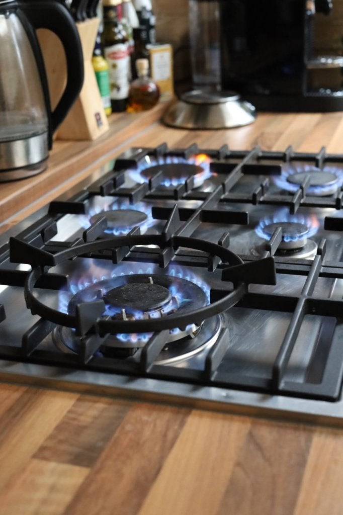 Boretti BGW75 Gaskookplaat inbouw, Witgoed en Apparatuur, Kookplaten, Ophalen, Gebruikt, Inbouw, Gas