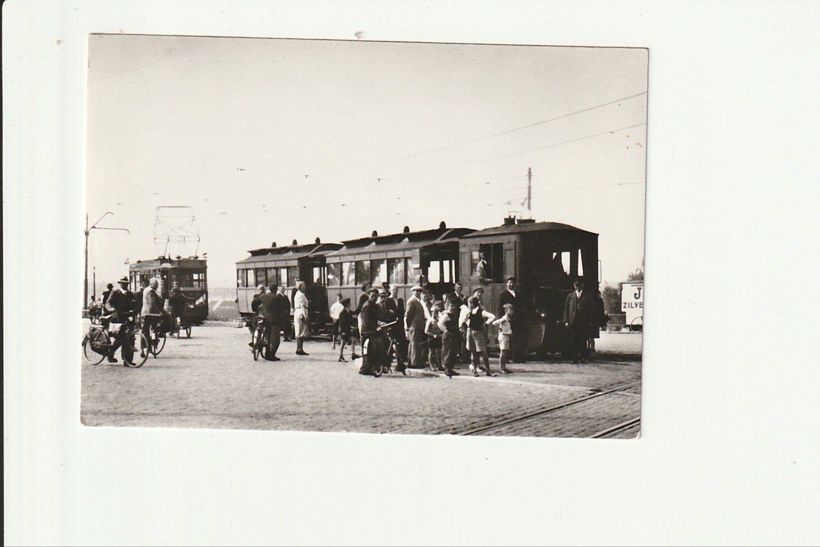 ROTTERDAM EN Z'N TRAM 267 MARCONIPLEIN STOOMTRAM N. SCHIEDAM, Ophalen of Verzenden, Zo goed als nieuw, Voor 1940, Prent