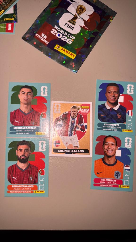 Panini World cup 2026 Stickers, Ophalen of Verzenden, Zo goed als nieuw, Sticker