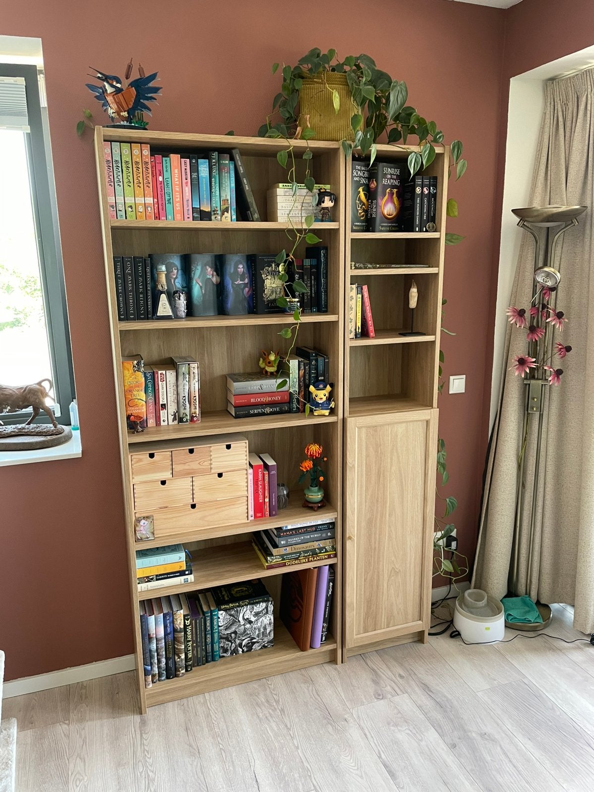 Billy boekenkast met Opbergruimte, Huis en Inrichting, Kasten | Boekenkasten, Zo goed als nieuw, 100 tot 150 cm, 200 cm of meer