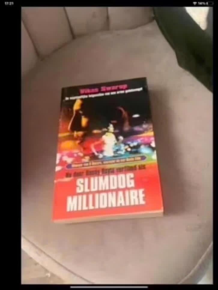 slumdog millionaire, Boeken, Verzenden