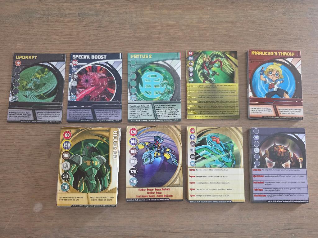 Bakugan Battle Brawlers kaarten, Ophalen of Verzenden, Gebruikt