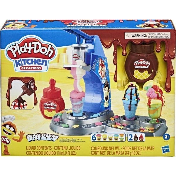 Play-Doh: Drizzy IJsjes Speelset, ., Nieuw, Ophalen of Verzenden, .
