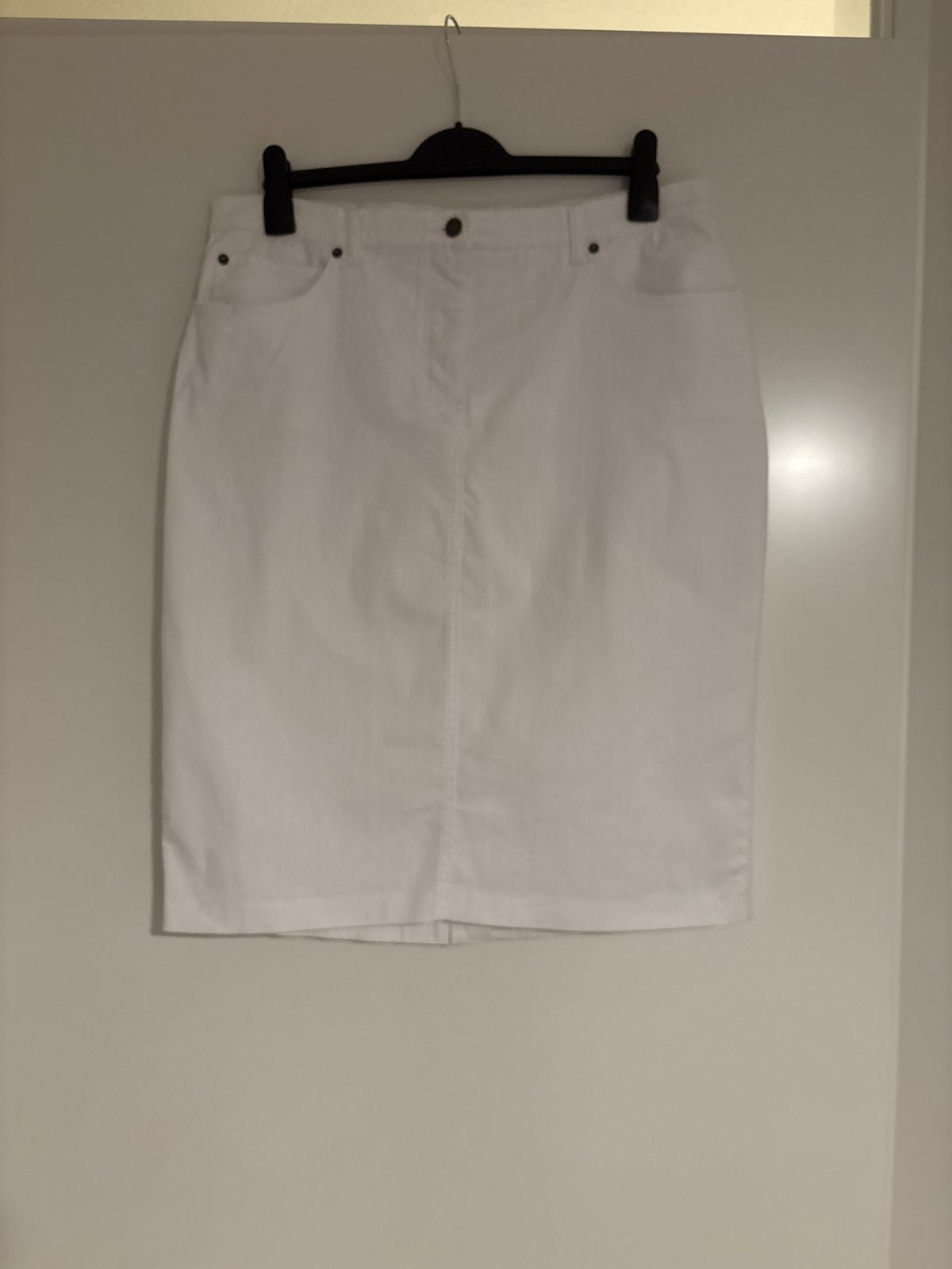 Witte spijkerrok van M.Life, maat 46/48 (XL), Kleding | Dames, Rokken, Wit, Maat 46/48 (XL) of groter, Ophalen of Verzenden, Zo goed als nieuw