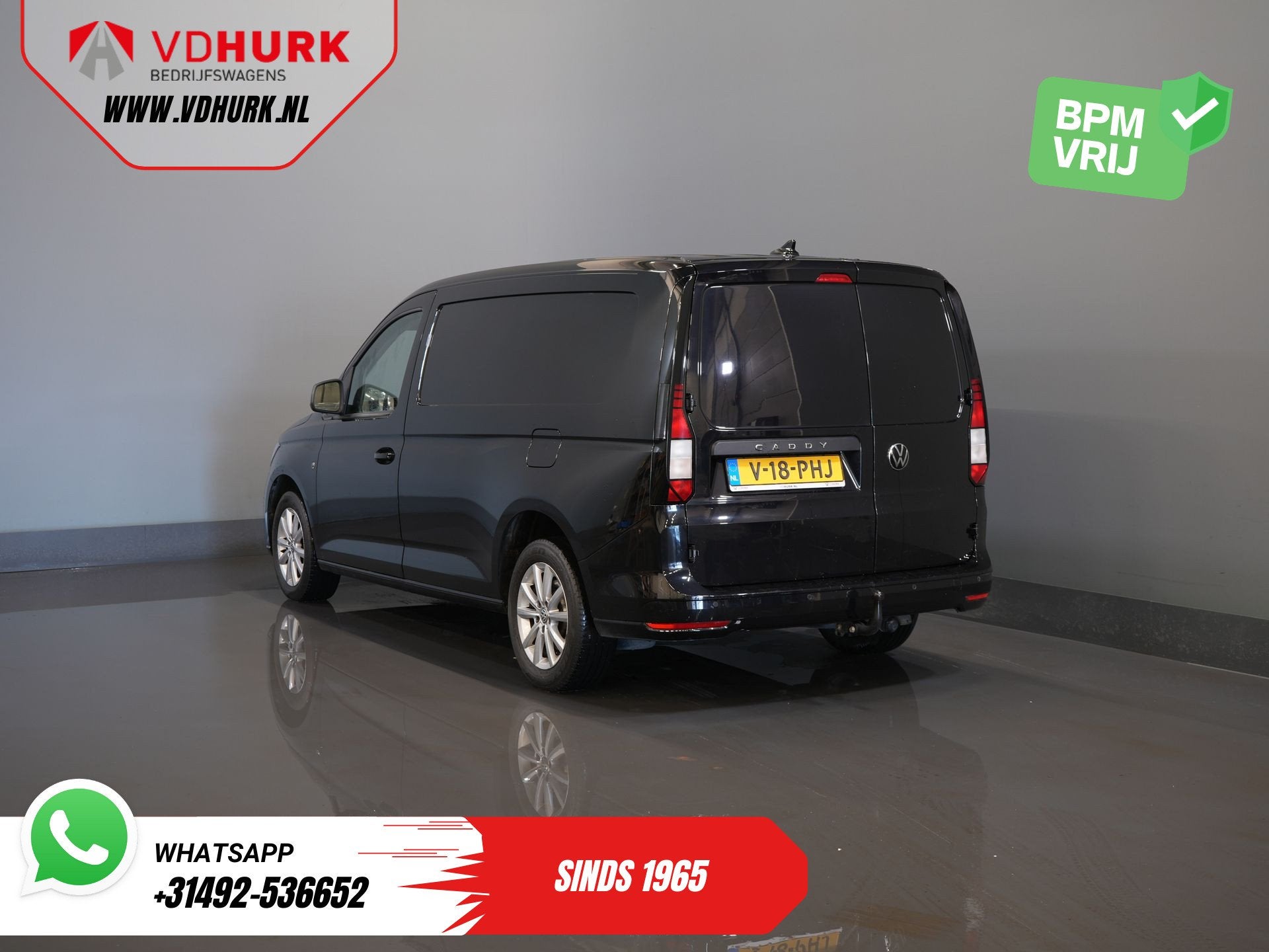 Volkswagen Caddy Cargo Maxi 2.0 TDI 125 pk DSG Aut. Standkac, Auto's, Stof, Gebruikt, 4 cilinders, Volkswagen