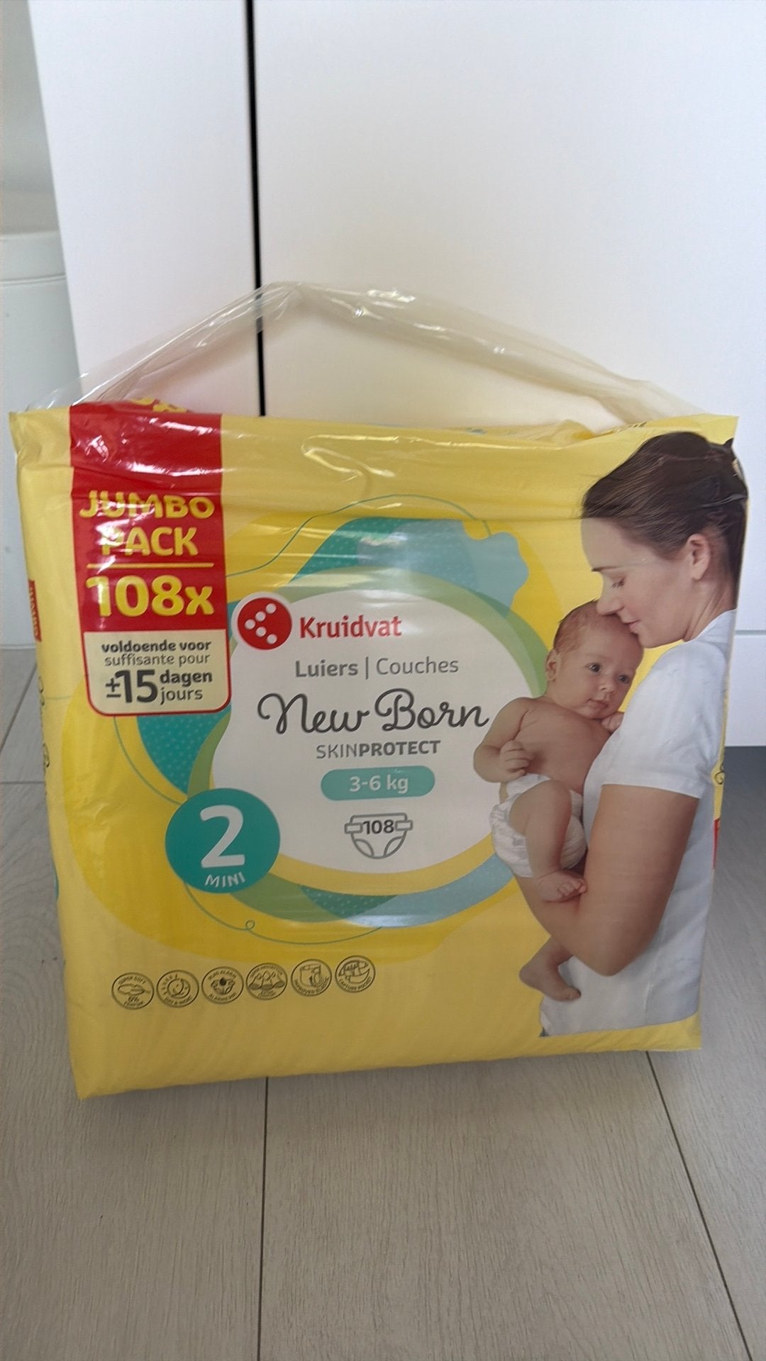 Jumbopack kruidvat luiers, Overige merken, Overige typen, Nieuw, Ophalen of Verzenden