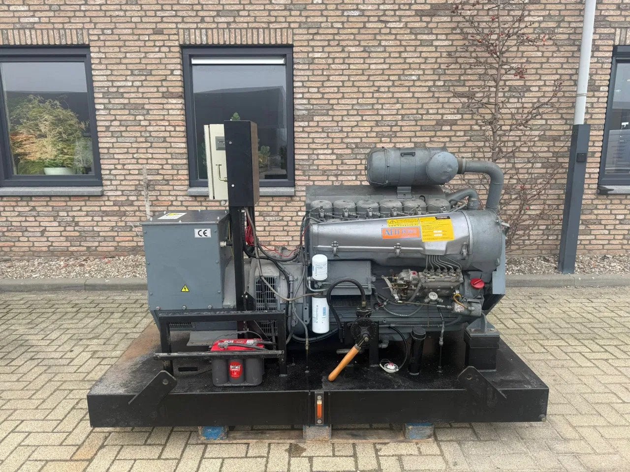 Deutz BF6L 912 Stamford 72.5 kVA noodstroom generatorset as, Ophalen of Verzenden