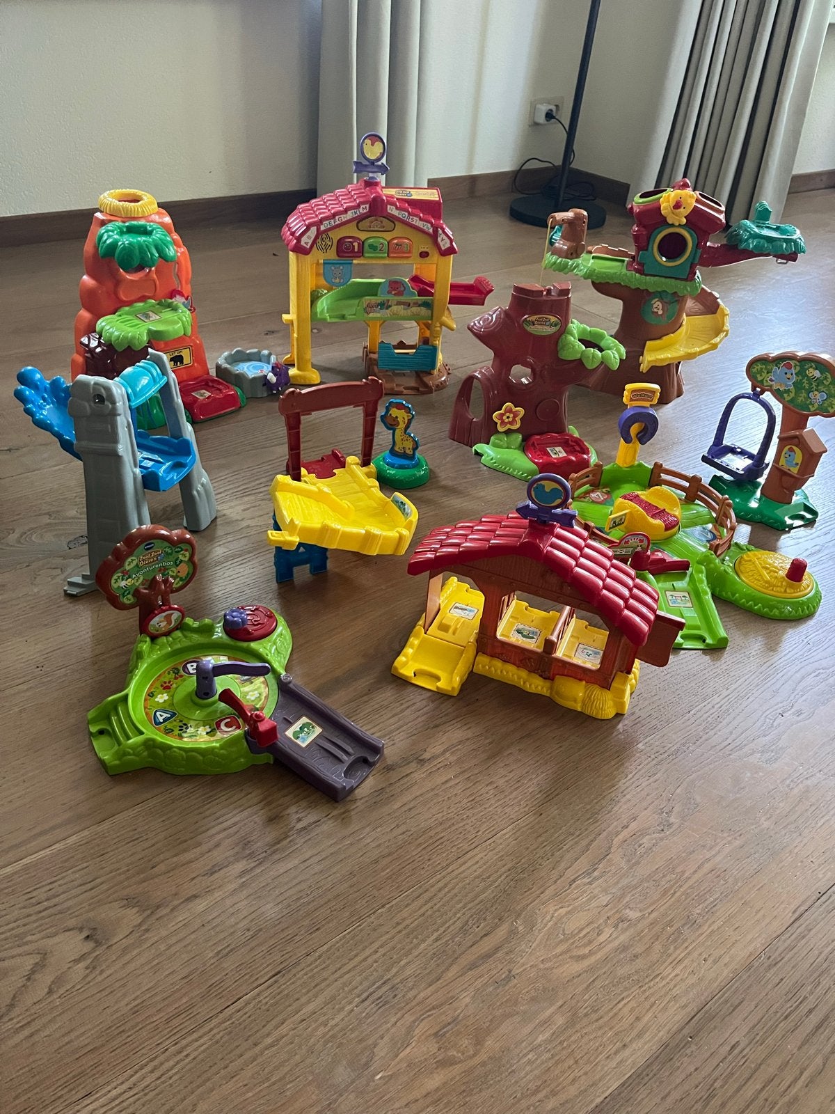 Grote set VTech Zoef Zoef Dieren en Toet Toet Auto's, Kinderen en Baby's, Speelgoed | Overig, Ophalen of Verzenden, Gebruikt, Jongen of Meisje