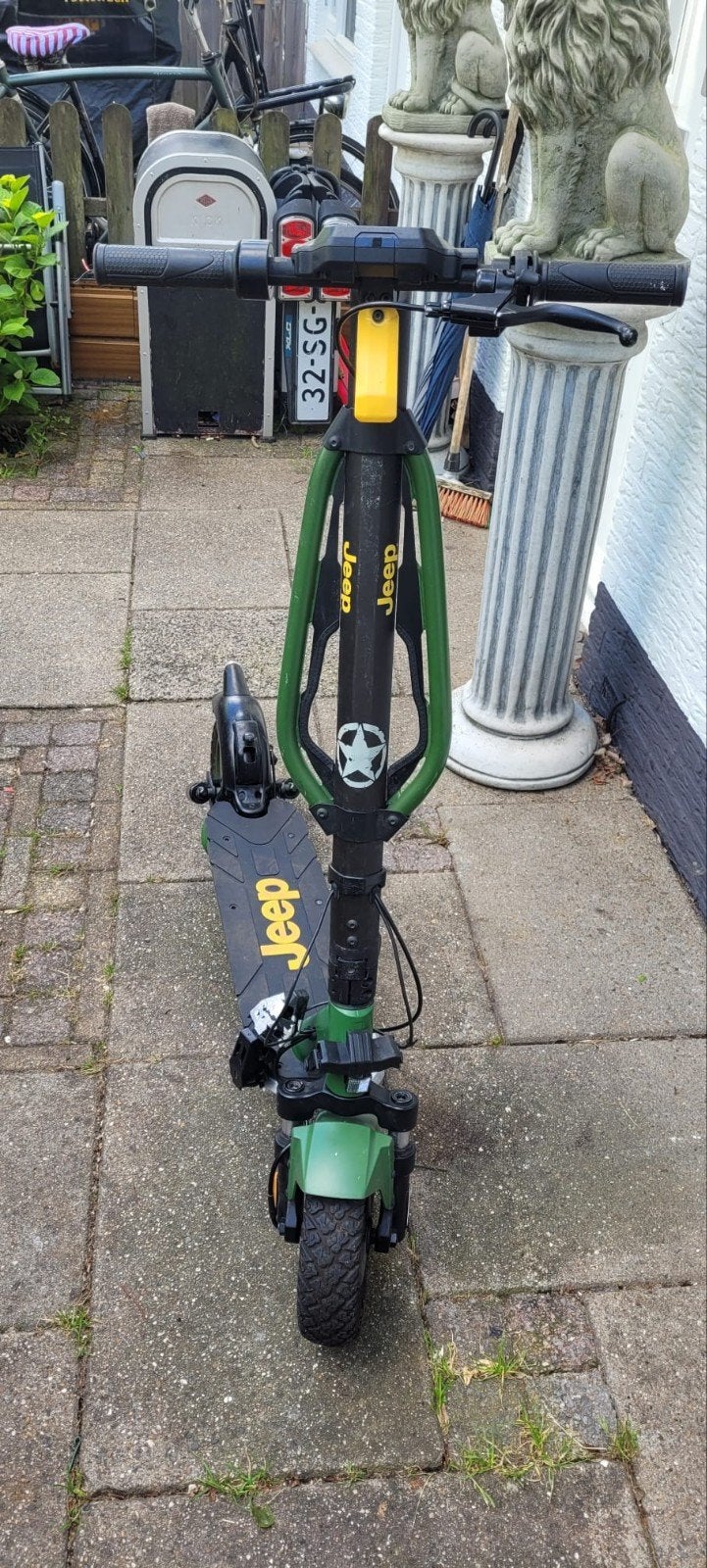 Jeep elektrische step. Loop of sloop, Fietsen en Brommers, Steps, Gebruikt, Elektrische step (E-scooter), Ophalen