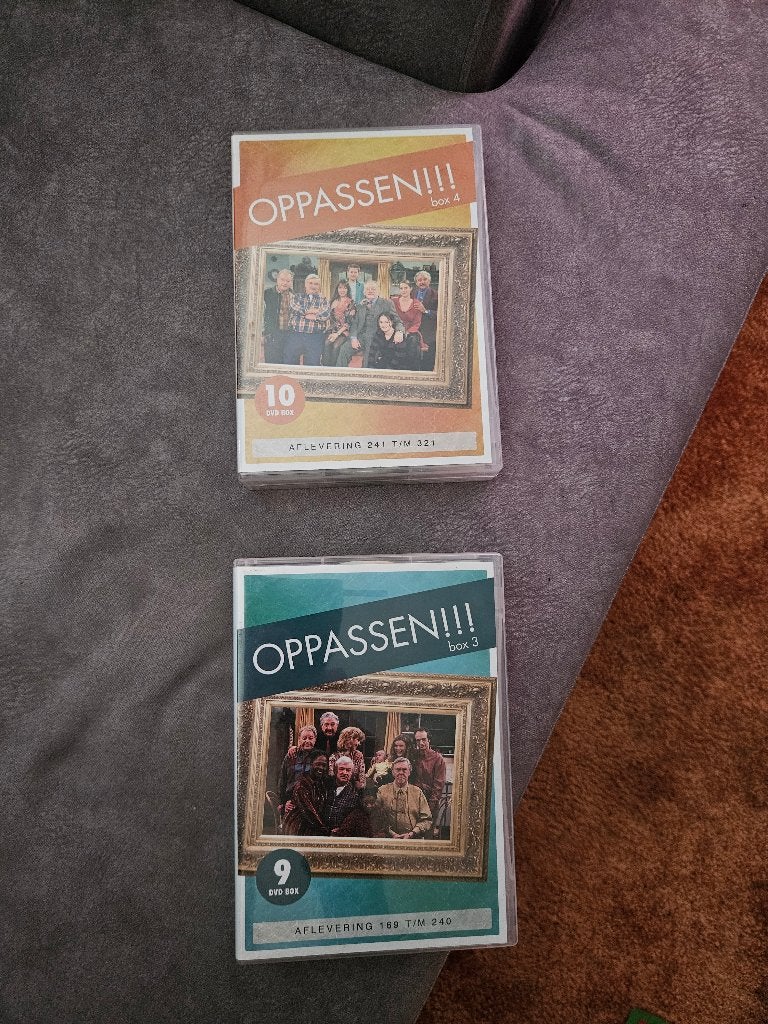 Oppassen Box 3 en 4 Afl 169 -321, Nederlands Origineel 19dvd, Alle leeftijden, Ophalen of Verzenden, Zo goed als nieuw, Komedie