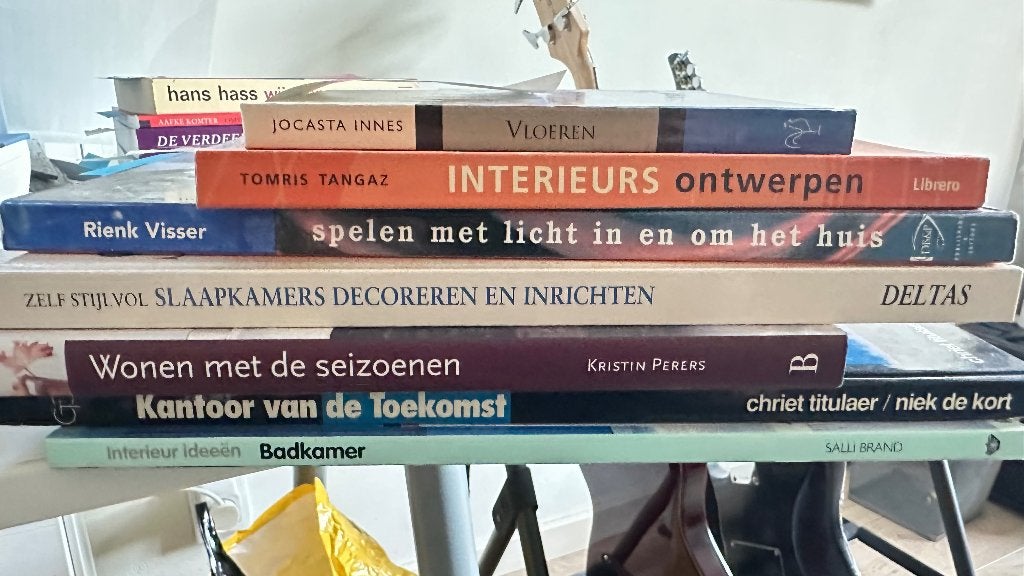 Boekenbundel design en interieur, Boeken, Ophalen of Verzenden, Gelezen, Diverse auteurs