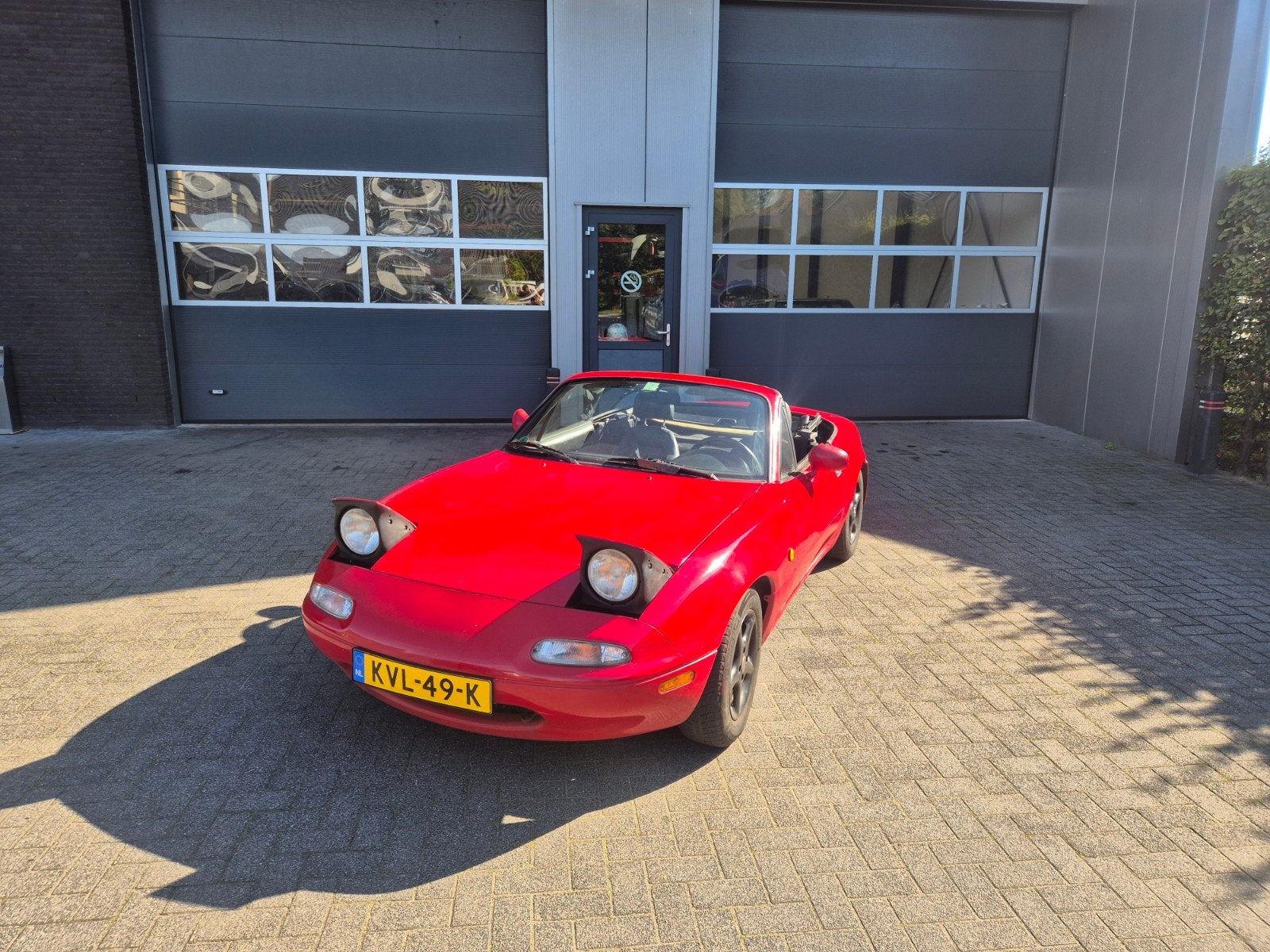Mazda MX5 NA MIATA 1995 Rood, Auto's, Cabriolet, Bedrijf, 17 km/l, Rood