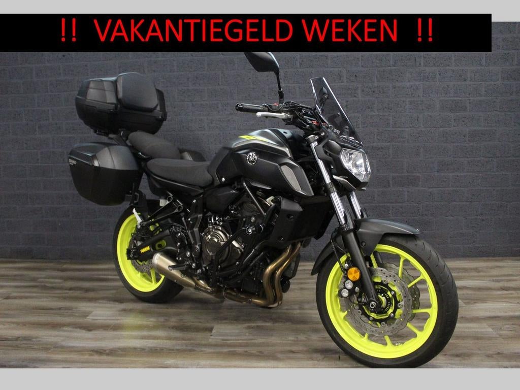 YAMAHA MT 07 ABS (bj 2018) 42,032 km GT Uitvoering MT07, 2 cilinders, Bedrijf, Onbekend, YAMAHA