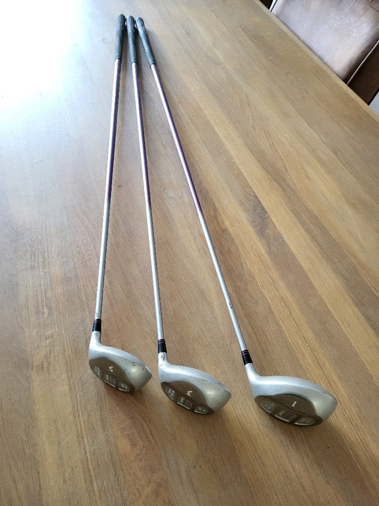 Kunnan Ascente dames fairway woods set – 1, 3 en 5 wood, Ophalen, Gebruikt, Set, Overige merken