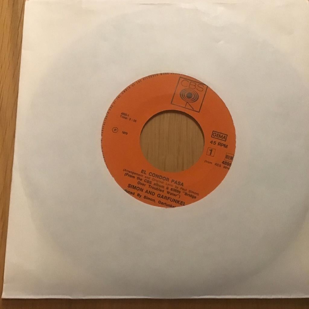 Simon & Garfunkel - El Condor Pasa, Ophalen of Verzenden, Gebruikt, Single